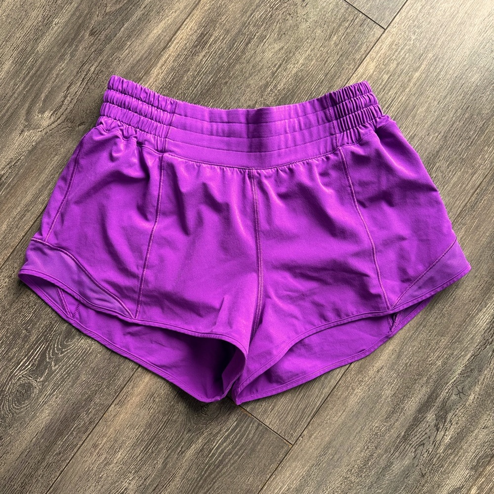 Lululemon Shorts Hotty Hot Purple Size 6